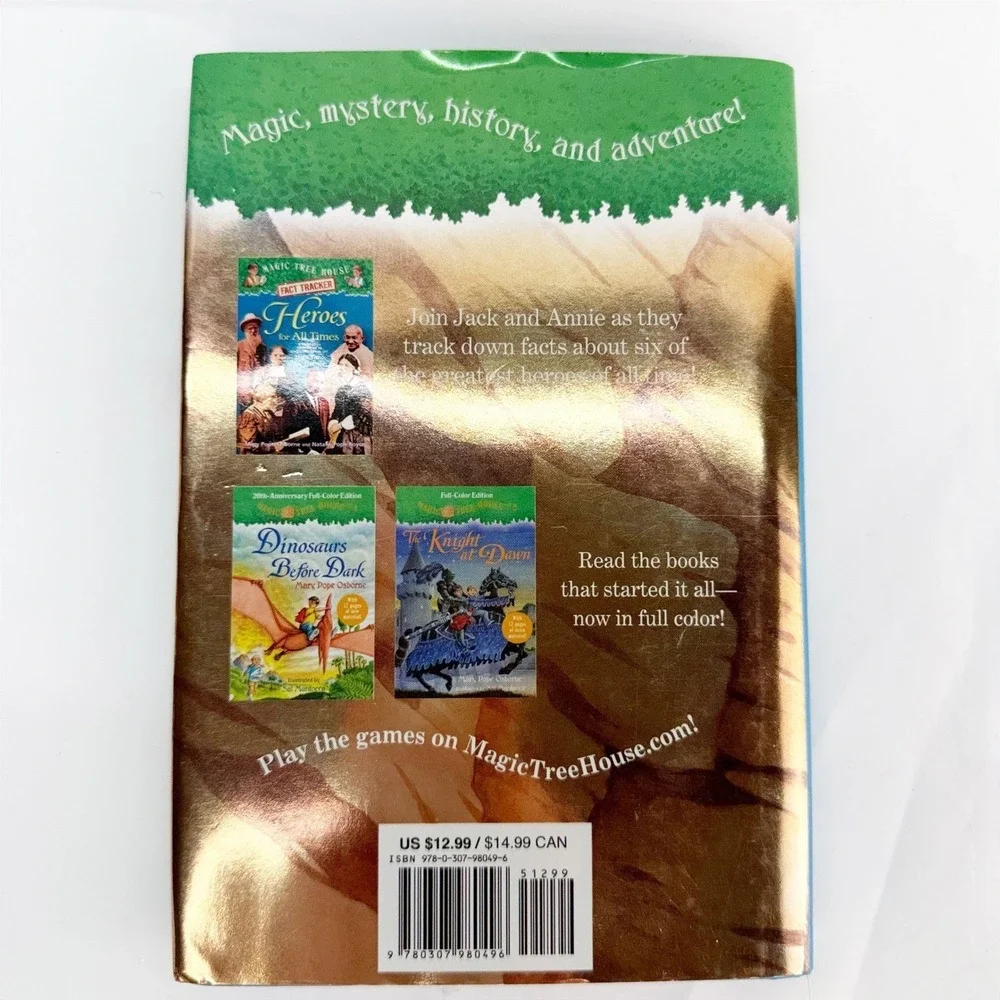 Magic Tree House #51 High Time for Heroes Mary Pope Osborne Hardcover 2014 Book